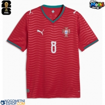 Moški Nogometni dresi Portugalska Bruno Fernandes #8 Domači SP 2026 Kratek Rokav